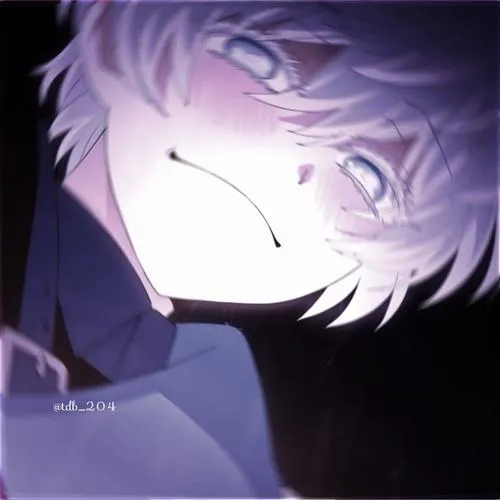 Hình đại diện cute anime phản quang dùng màu pastel và đường nét mềm