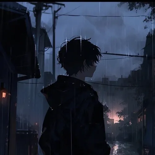 Ánh đèn vàng hắt nhẹ tạo tâm trạng trầm lắng mờ nhòe