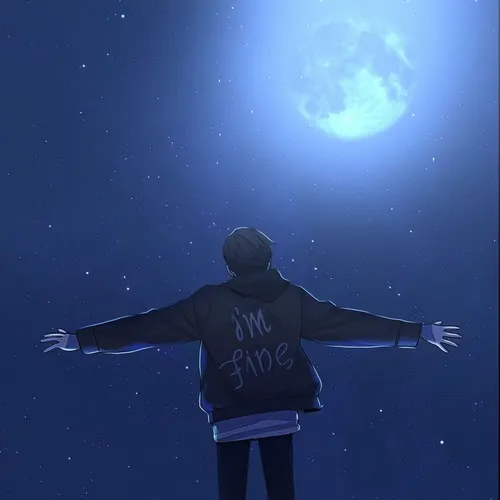 Hình đại diện trầm lắng gợi nỗi buồn xa xăm