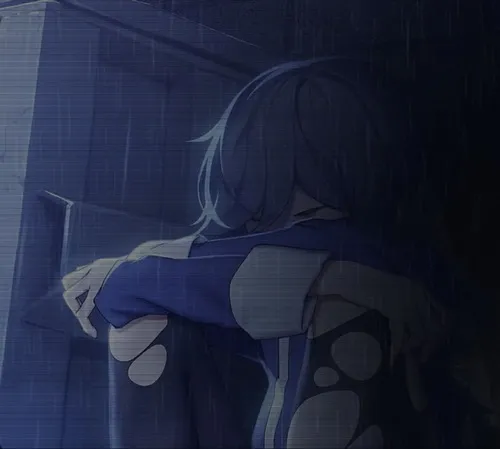 Avatar dễ thương thể hiện lạc lõng một mình sâu