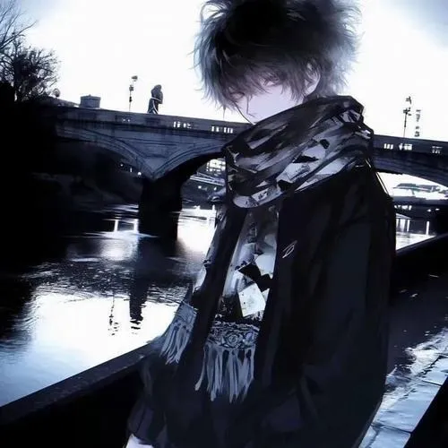 Ảnh profile khắc họa ánh mắt sâu giữa phông nền tối