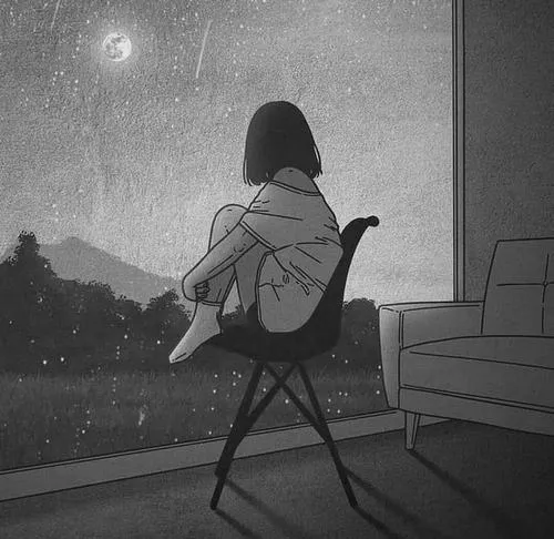 Cảm xúc buồn lan tỏa trên gương mặt dưới ánh sáng lạnh