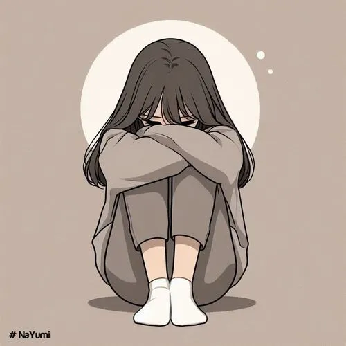 Avatar buồn nữ mang sắc thái trầm lắng cho những ngày chênh vênh