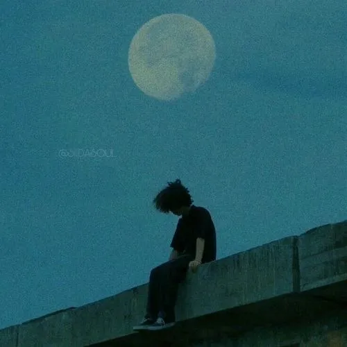 Ảnh đại diện cá nhân nữ buồn không nước mắt với ánh sáng mềm