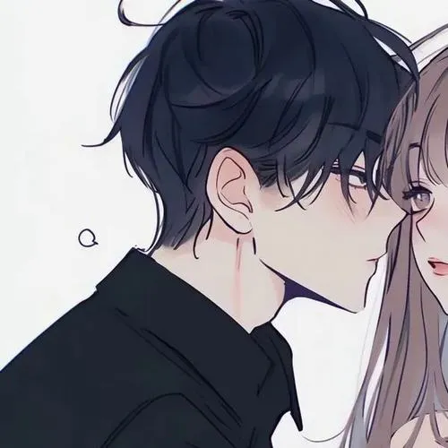 Ảnh đại diện đôi anime tạo điểm nhấn cảm xúc trên mạng xã hội