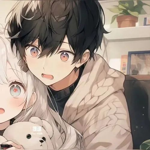 Avatar matching anime dễ thương với đồng bộ hình ảnh