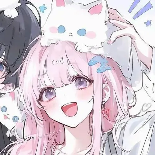 Ảnh profile cặp anime thể hiện gu thẩm mỹ chung của hai người