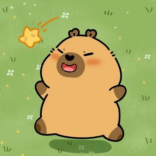 Ảnh cá nhân Zalo Capybara chibi vibe thư giãn hiền êm