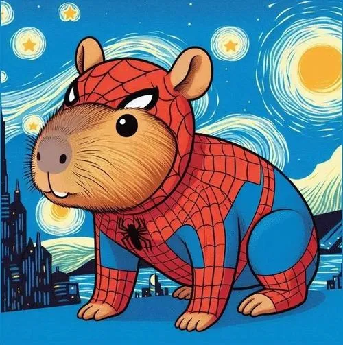 Capybara ven sông mang năng lượng tích cực rất tự nhiên