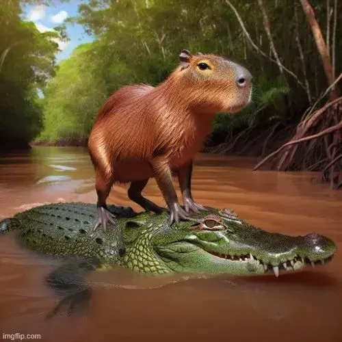Capybara đơ toàn tập với hành động vô nghĩa có chủ đích