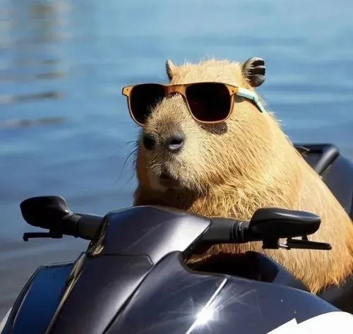 Hình profile cute capybara đơ toàn tập