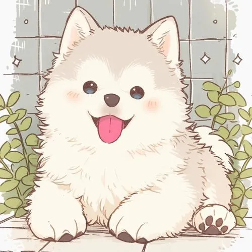 Ảnh profile thú cưng dễ thương nhấn bộ lông chó mịn