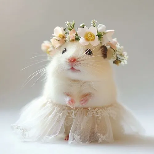 Hình đại diện ngầu chuột hamster nét vẽ tròn mềm