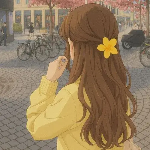 Ảnh đại diện Zalo thể hiện cô gái với cảm xúc tinh tế