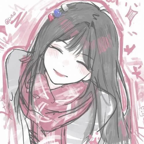 Hình profile cute kết hợp màu sắc chủ đạo và tông phụ