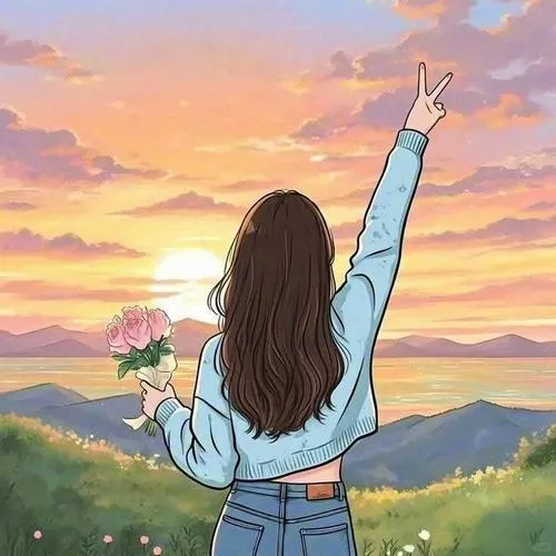 Avatar nữ mang cảm xúc dịu dàng cho profile thêm có hồn