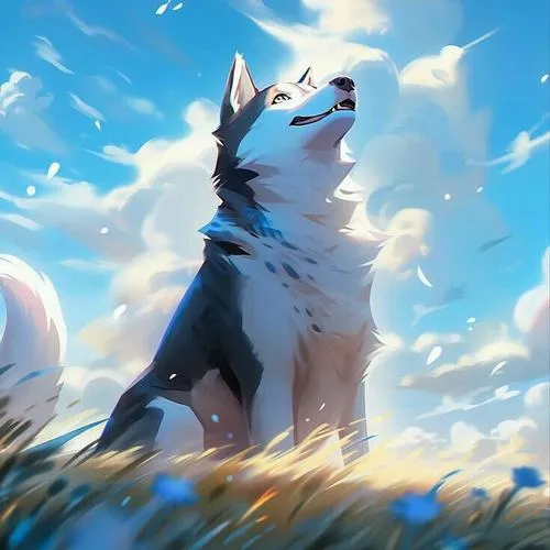 Avatar chó ngầu ánh mắt sắc khiến profile không bị trôi