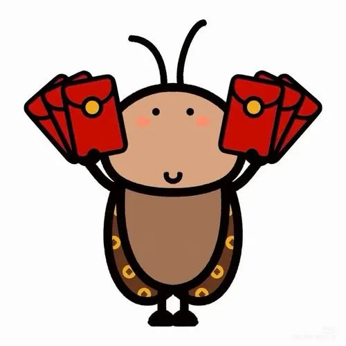 Gián mang tính giải trí với thân hình nhỏ và nét vẽ tròn