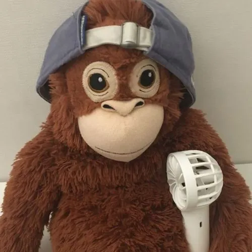 Ảnh avt Zalo khỉ dễ thương tai khỉ cách điệu nổi bật