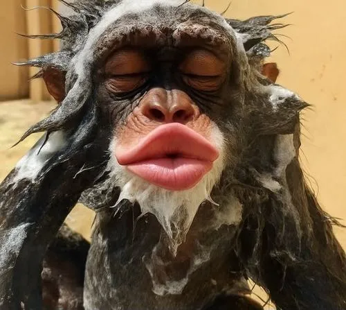 Nhân vật con khỉ linh hoạt thể hiện tính cách vui nhộn