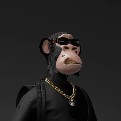 Phong cách khỉ hoạt hình linh hoạt trẻ trung