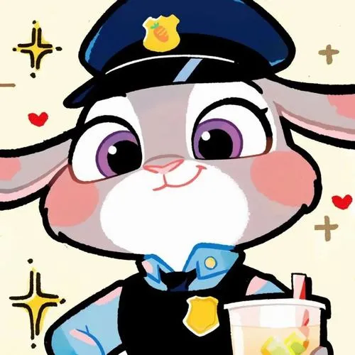 Ảnh profile thỏ mắt thuộc gương mặt tròn xoe đầy cảm xúc tích cực