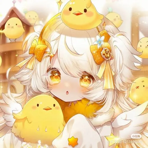 Ảnh đại diện con vịt phong cách hoạt hình dễ nhận diện