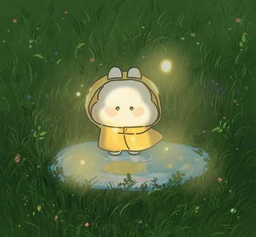 Vịt con hoạt hình dễ thương gợi cảm giác thân thiện