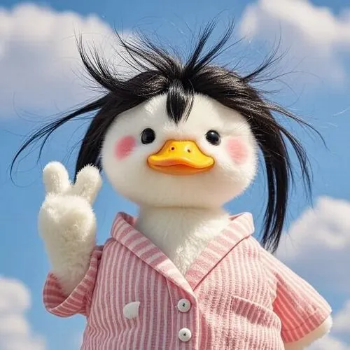 Avatar vịt cute phối chi tiết mỏ nhỏ xinh