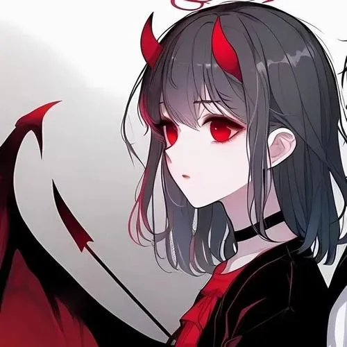 Avatar đôi ác quỷ mang khí chất lạnh lùng cho cặp đôi thích quyền lực