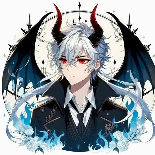 Avatar đôi phong cách ác quỷ lạnh lùng thu hút ngay từ ánh nhìn