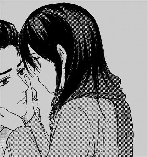 Avatar cặp nam nữ anime nhấn ánh sáng và bóng tối hài hòa