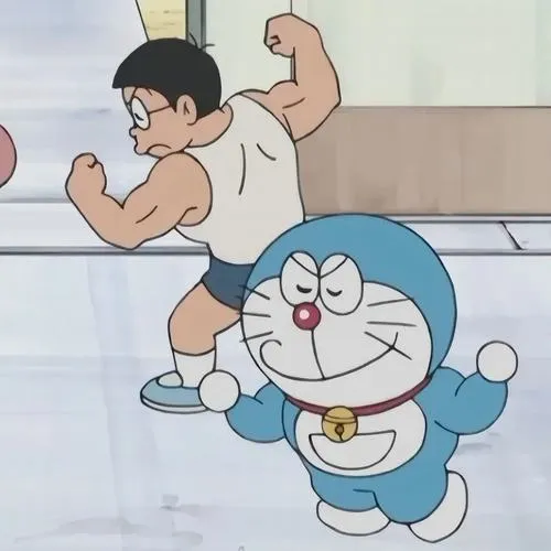 Hình avatar cute Doraemon lạnh tanh mà đáng yêu