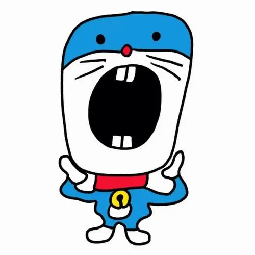Doraemon đơ như tượng đối lập tình huống lầy
