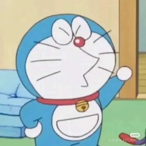Doraemon mặt đơ trên nền sáng tạo cảm giác vui nhộn