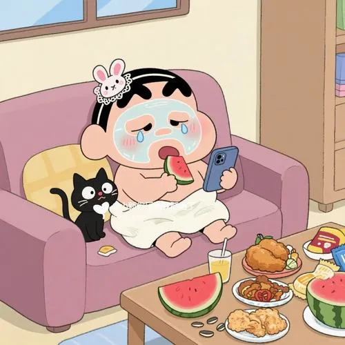 Avatar hài hước theo vibe meme, đơn giản thôi mà gây cười cực mạnh