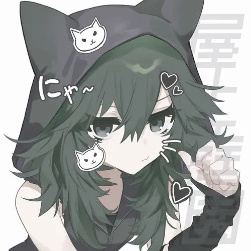 Hình profile cute tai và bông tai mắt và highlight trông dịu