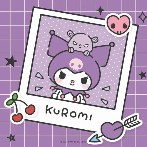 Ảnh cá nhân Zalo Kuromi thể hiện đối lập cảm xúc rất rõ