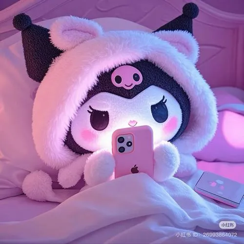 Avatar dễ thương Kuromi nhưng vẫn giữ mặt lạnh đầy cá tính