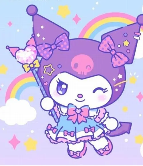 Ảnh profile Tiktok Kuromi truyền tải cảm xúc hài hước rõ nét