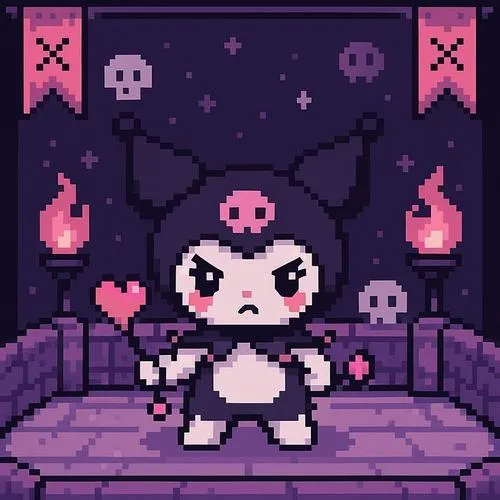 Tạo hình Kuromi Sanrio giữ trọn bản sắc nhân vật