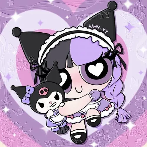 Phong cách cute đối lập vô tri tạo cảm giác gần gũi cho Kuromi