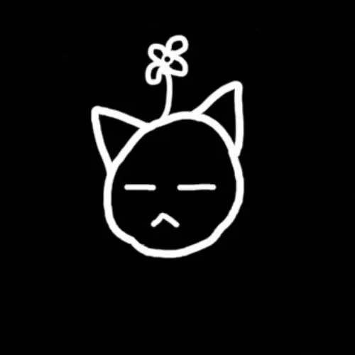 Avatar tối giản tông đen giữ ít chi tiết