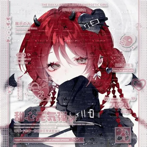 Hình avt cute đỏ tươi phối nền trơn cực kỳ cuốn hút