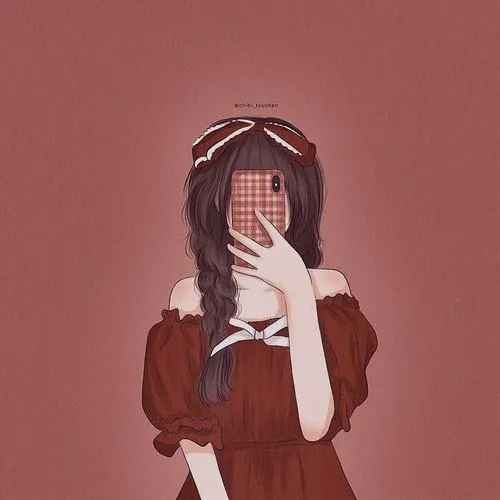 Hình profile đỏ ruby với tương phản cao cực kỳ nổi bật