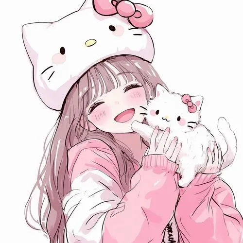 Ảnh trang cá nhân avatar nữ tính nền sáng cho cô nàng