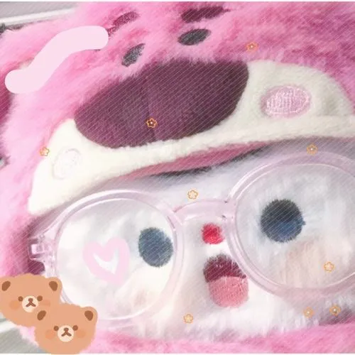 Ảnh avt Zalo màu hồng với mèo hồng dễ mến cho cô bé