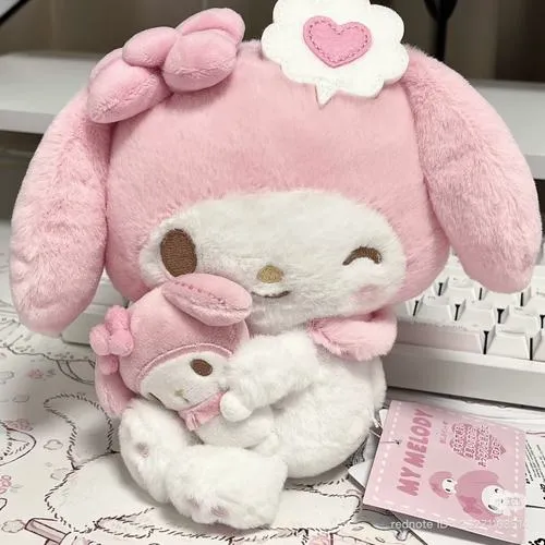 Hình profile cute thỏ hồng chi tiết trang trí cho con gái