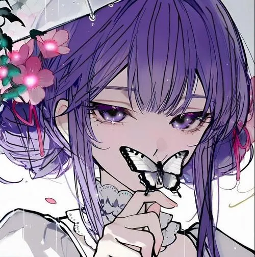 Avatar màu tím khi sự mộng mơ gặp cá tính ngầm