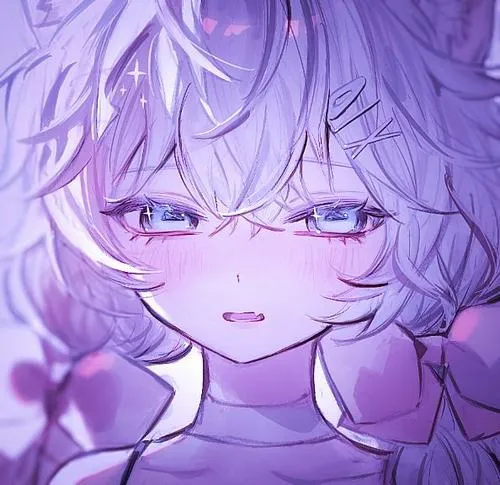 Ảnh profile màu tím dành cho người thích chiều sâu cảm xúc